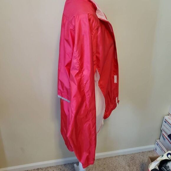 Vintage Nike Pink with Purple Logo Fullzip Windbreaker jacket - Size Large - Picture 7 of 13